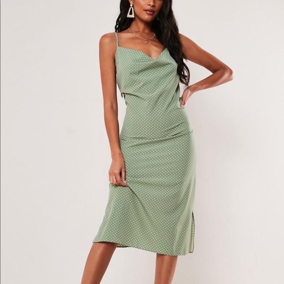 Missguided Dresses & Skirts - Cowl Neck Cami Slip Dress